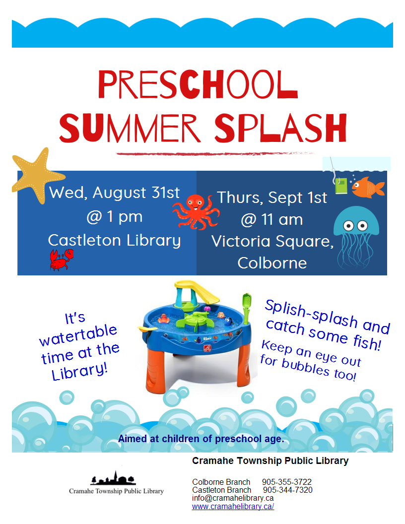 Preschool Summer Splash